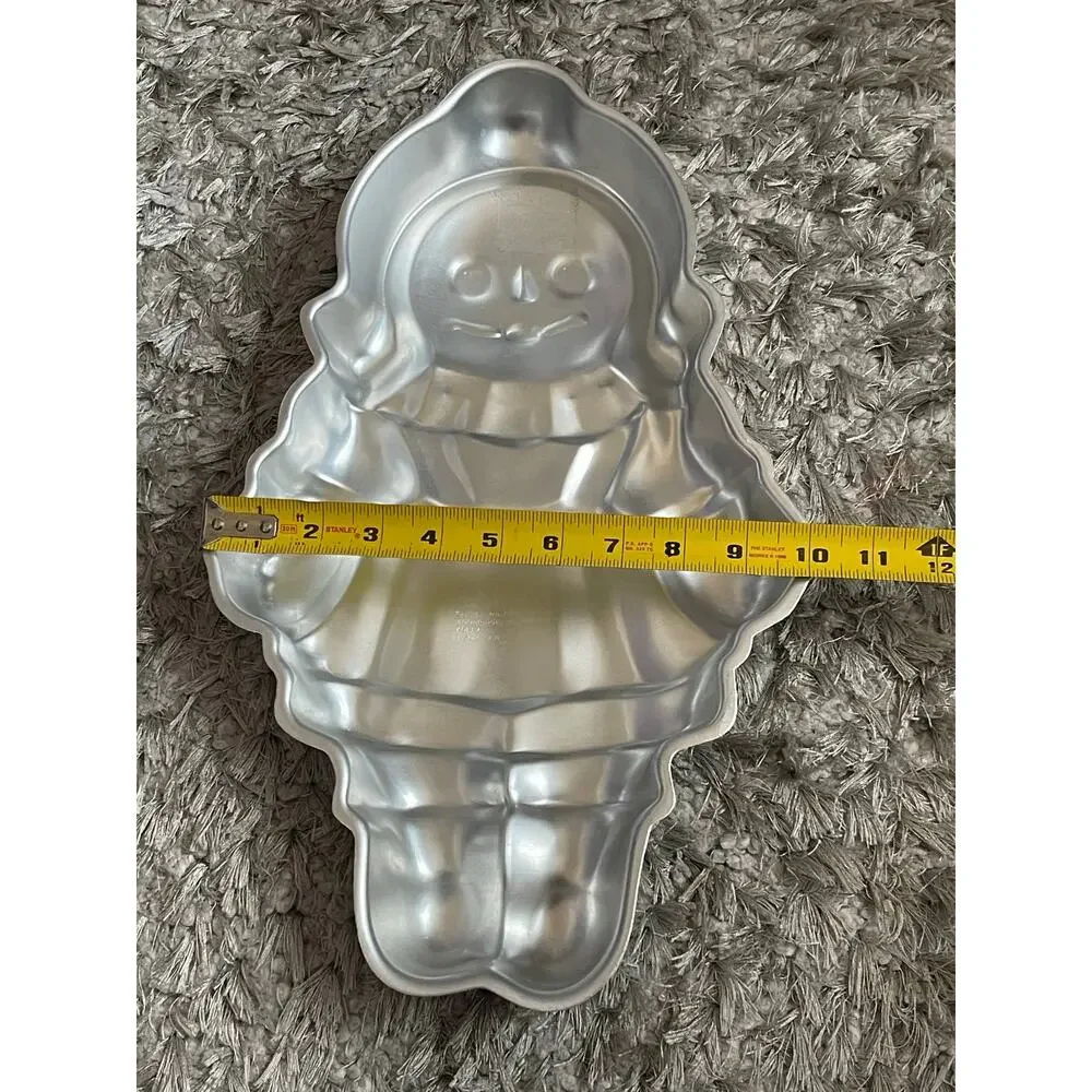 Vintage 1971 Wilton Gingerbread Girl Man Cake Pan Raggedy Ann Doll